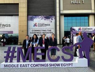 Matecel Dazzles at the Middle East Coating Show
